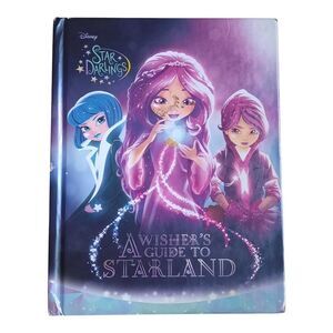 Disney Star Darlings A Wisher's Guide to Starland Book - Purple and Blue
